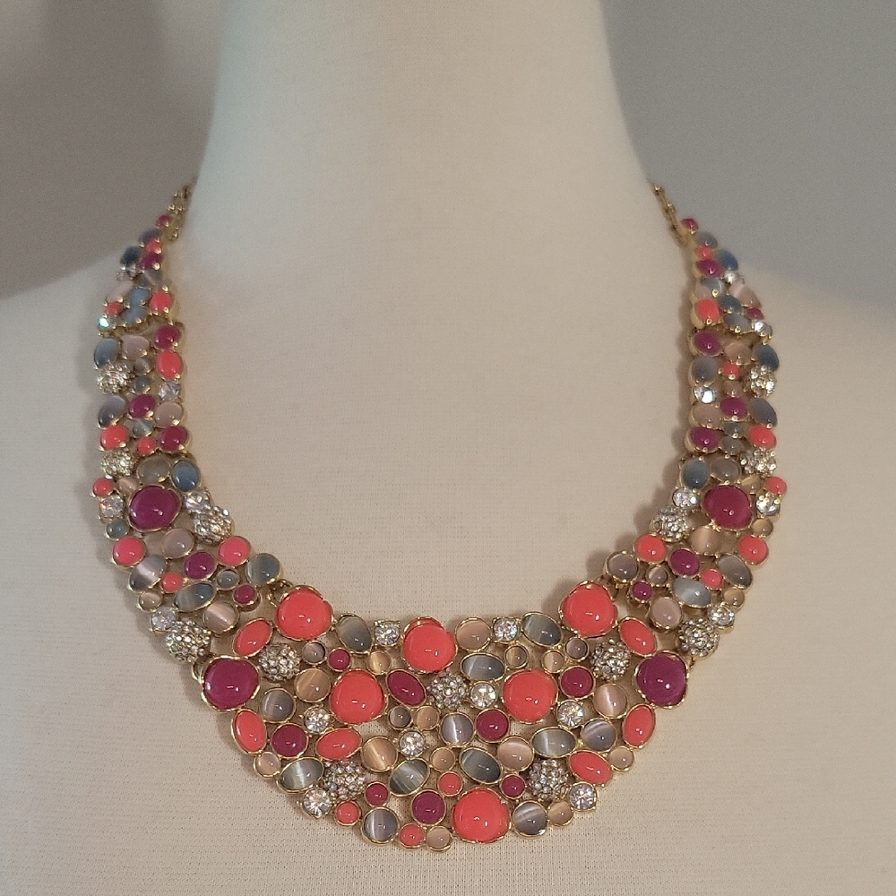 Kate Spade Jeweled Bib Necklace